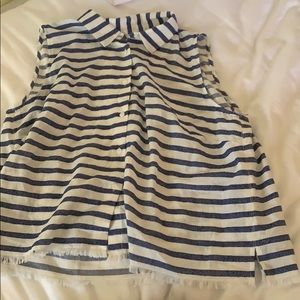 Madewell striped blouse